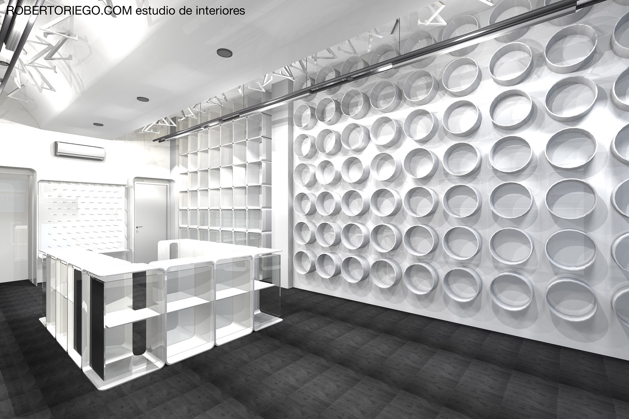 Decoración Showroom Complementos