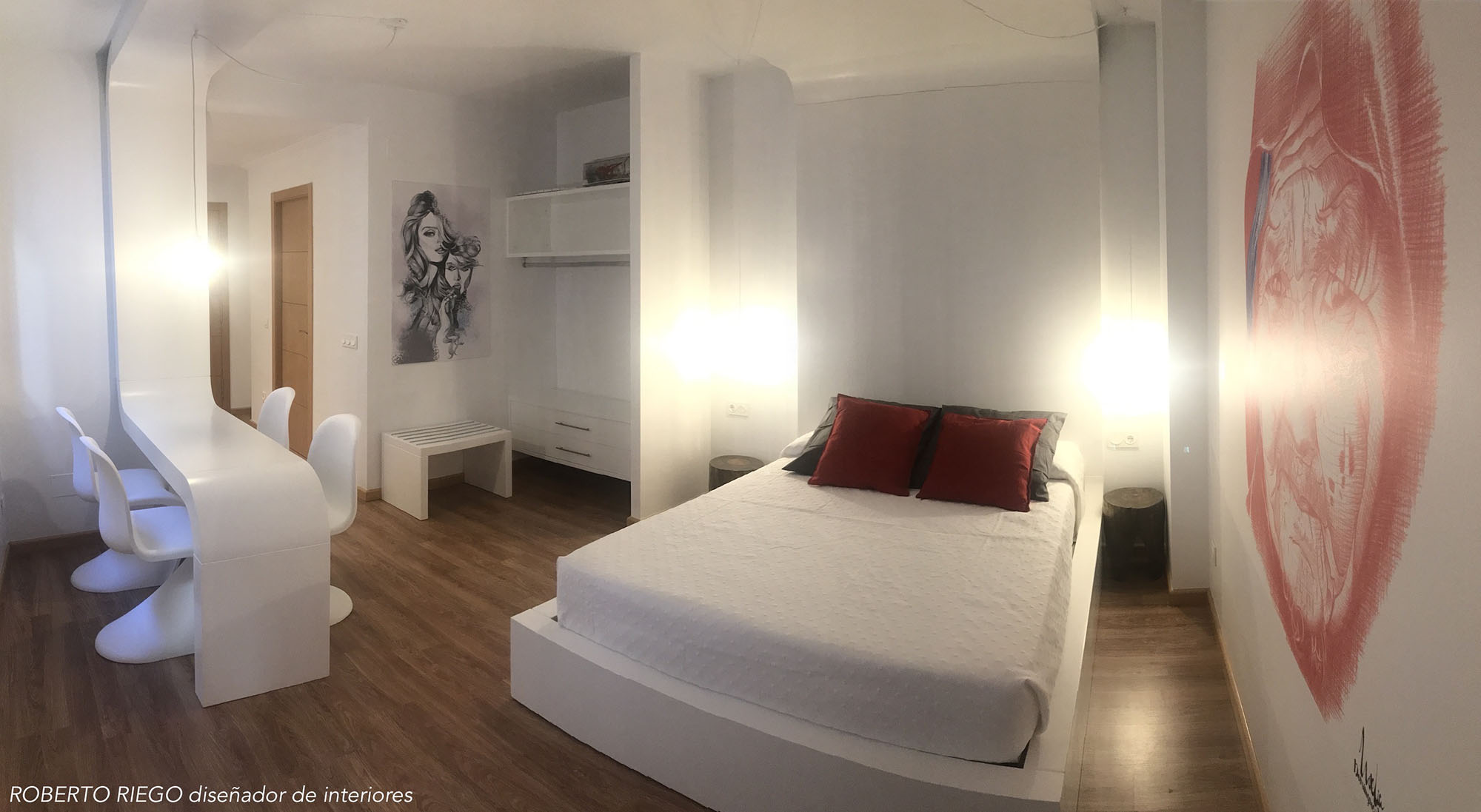 Proyecto de Interiorismo Aparta Hotel San Justo - Luale Proyectos