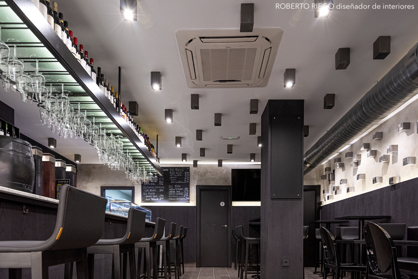 Interiorismo y Decoración Café Bar Nº8 - Luale Proyectos