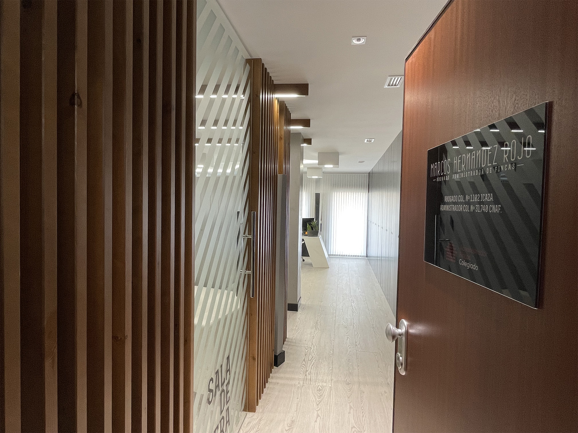 Interiorismo y decoración Hernández Rojo Abogados - Luale Proyectos