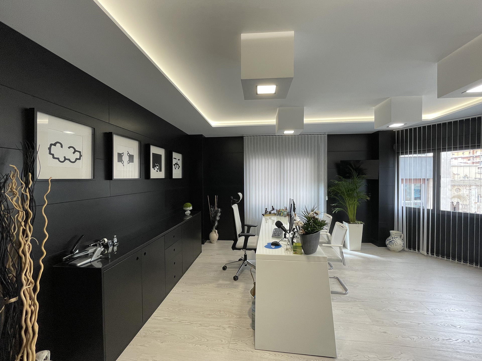 Decoración despacho de abogados