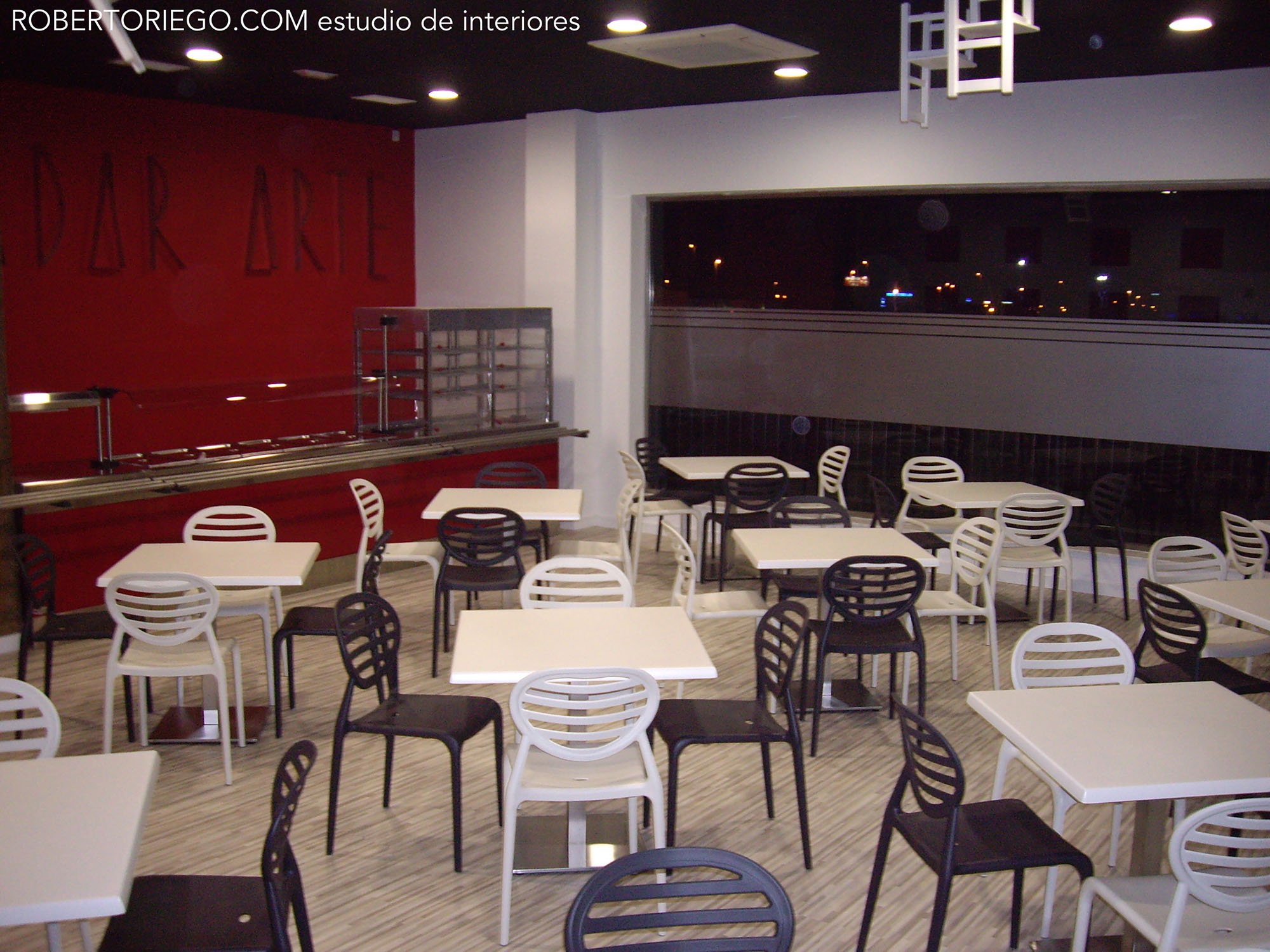 Diseño de interiores restaurante radar salamanca - Luale Proyectos