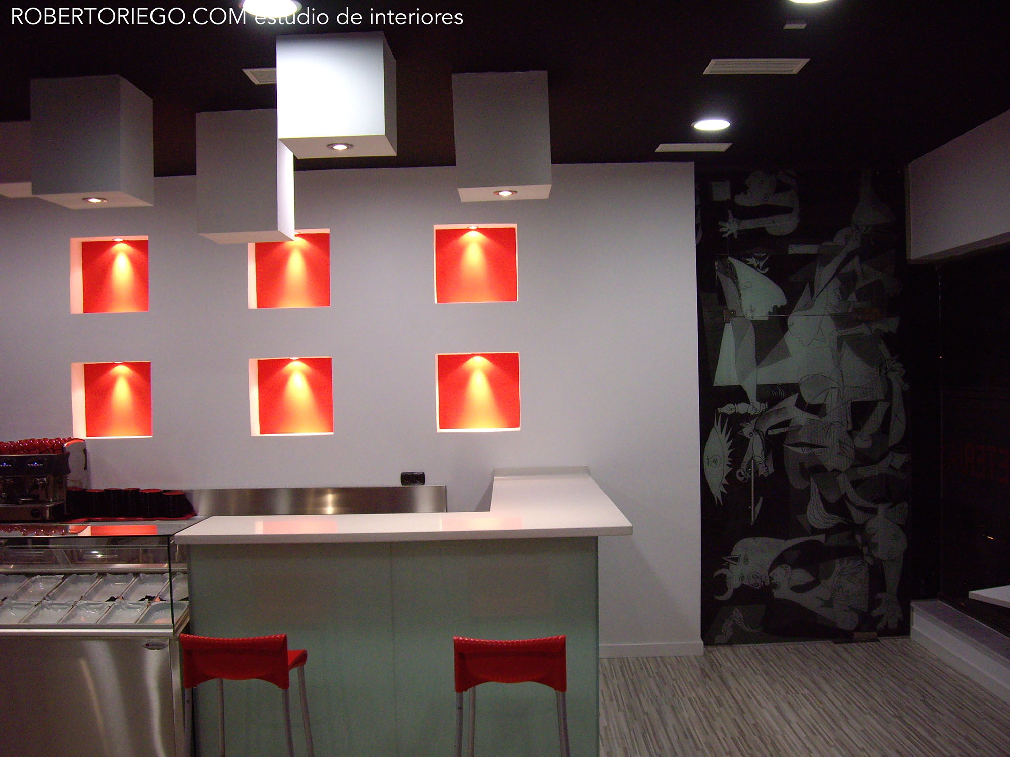 Decoración restaurante radar