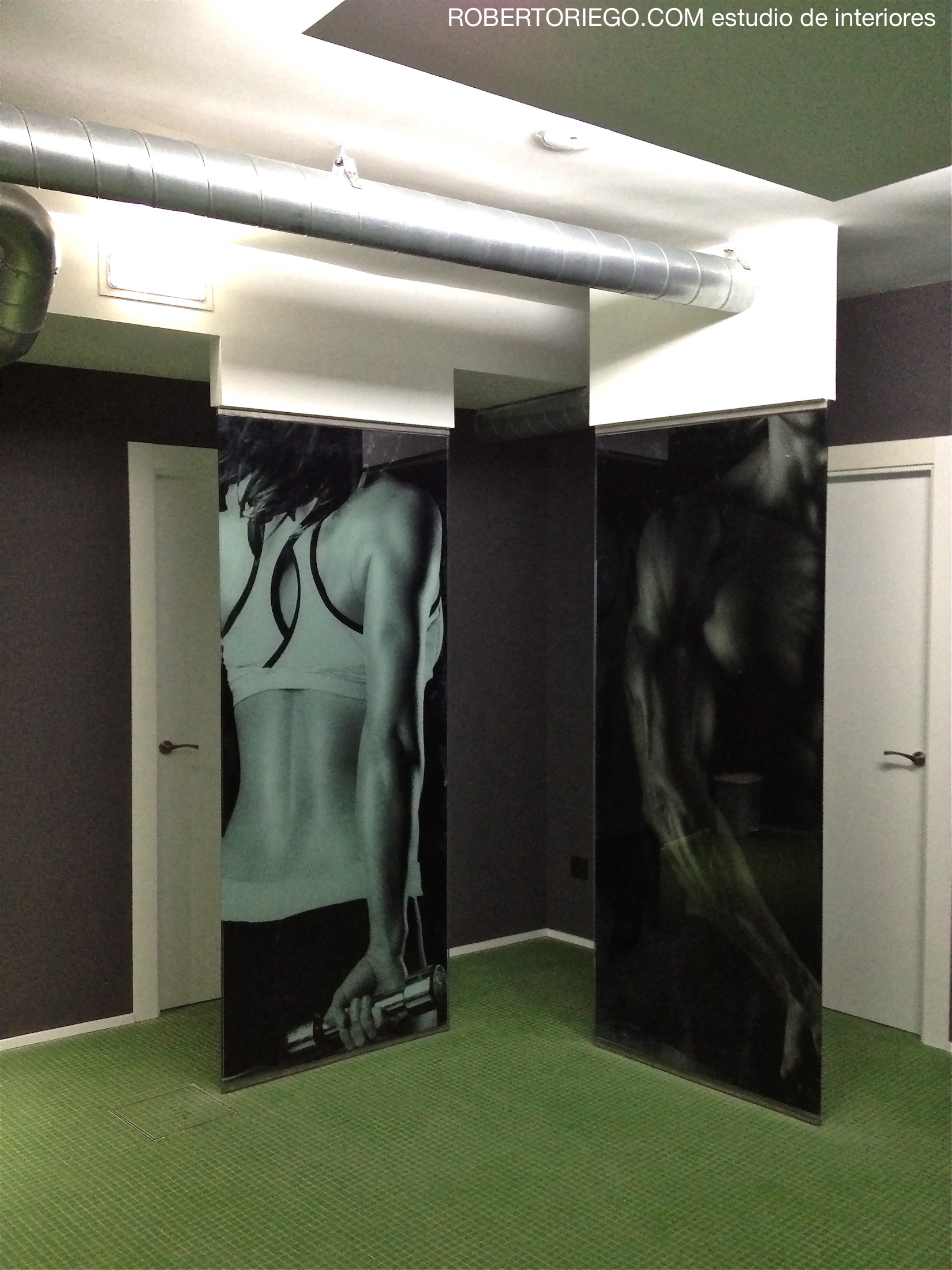 Proyecto de Interiorismo Gimnasio Kata