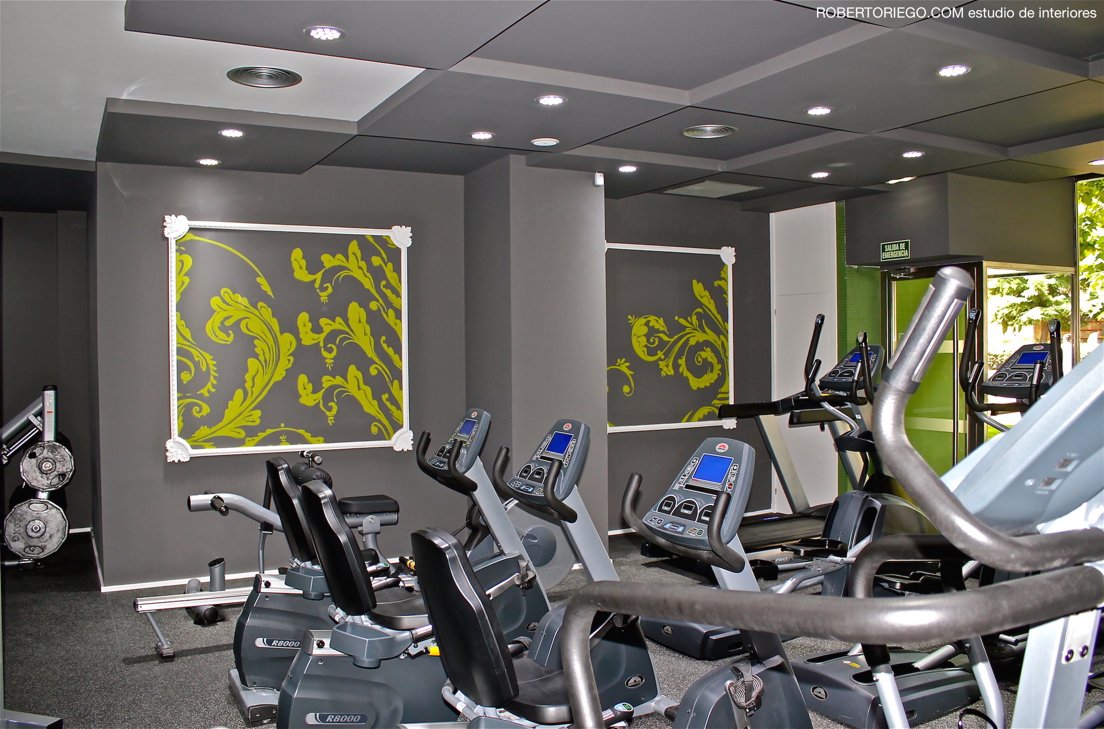 Proyecto de decoración Gimnasio Kata