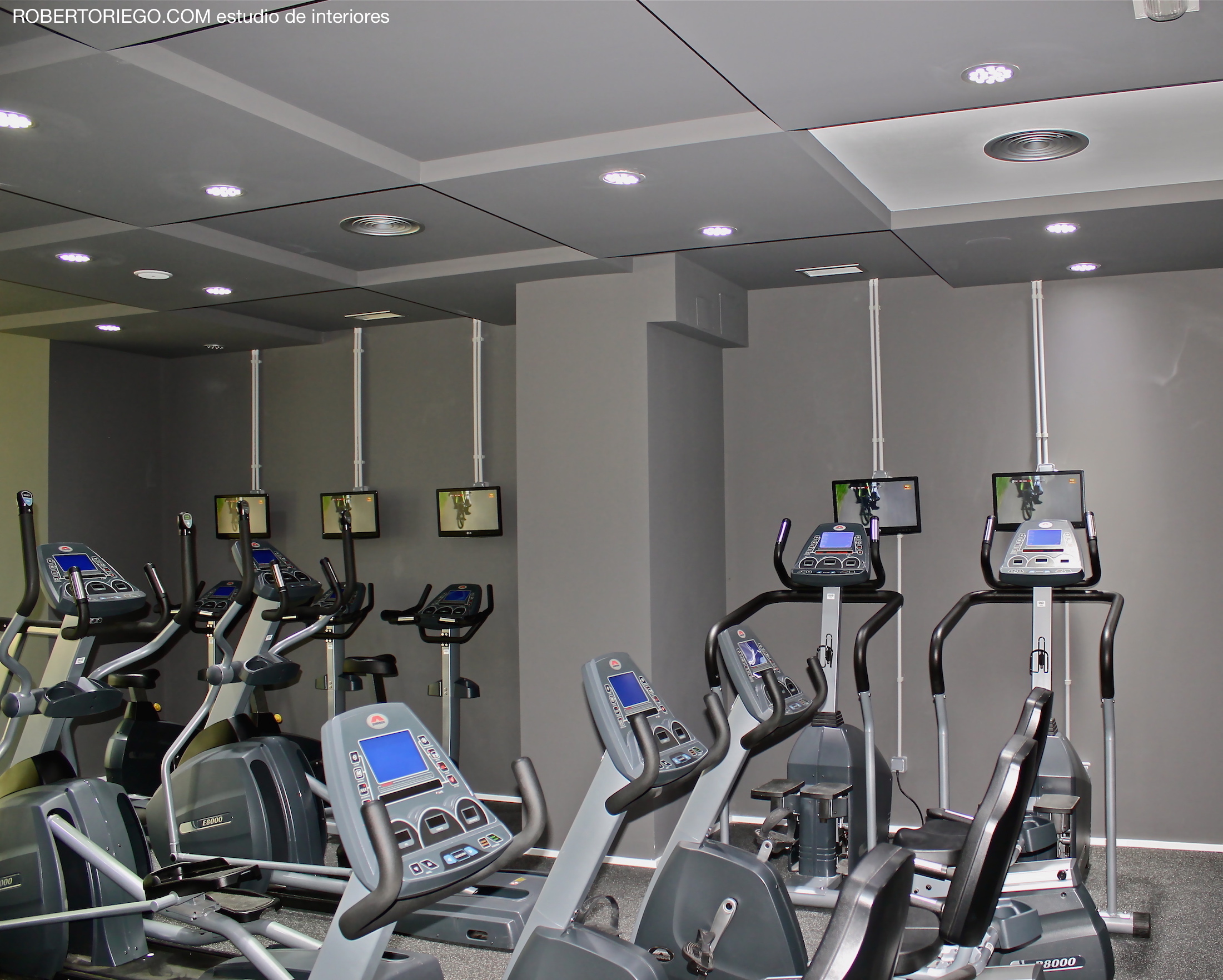 Detalles local gimnasio