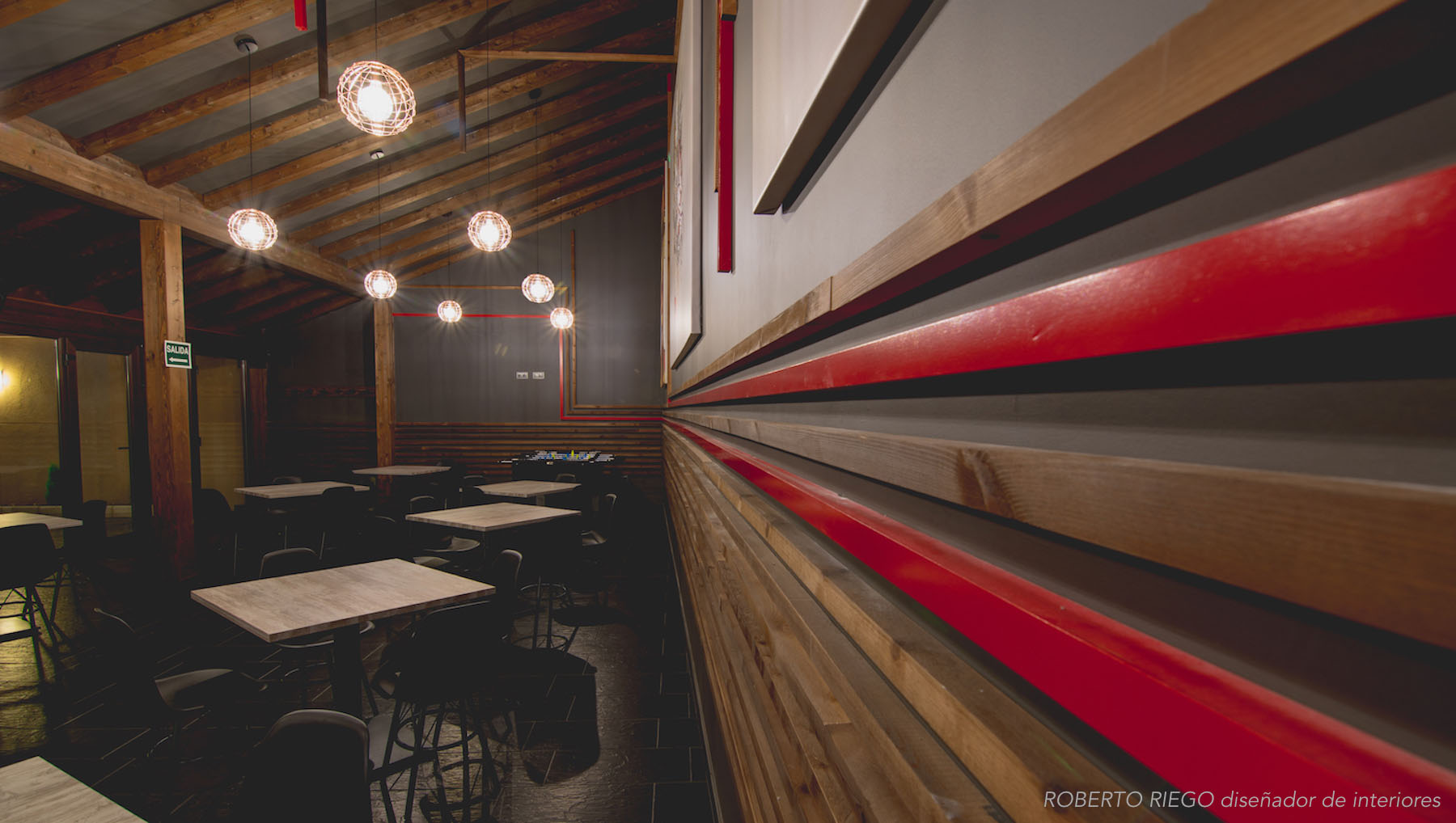 Diseño de Interior y terraza Bar - Terraza La Afición - Luale Proyectos