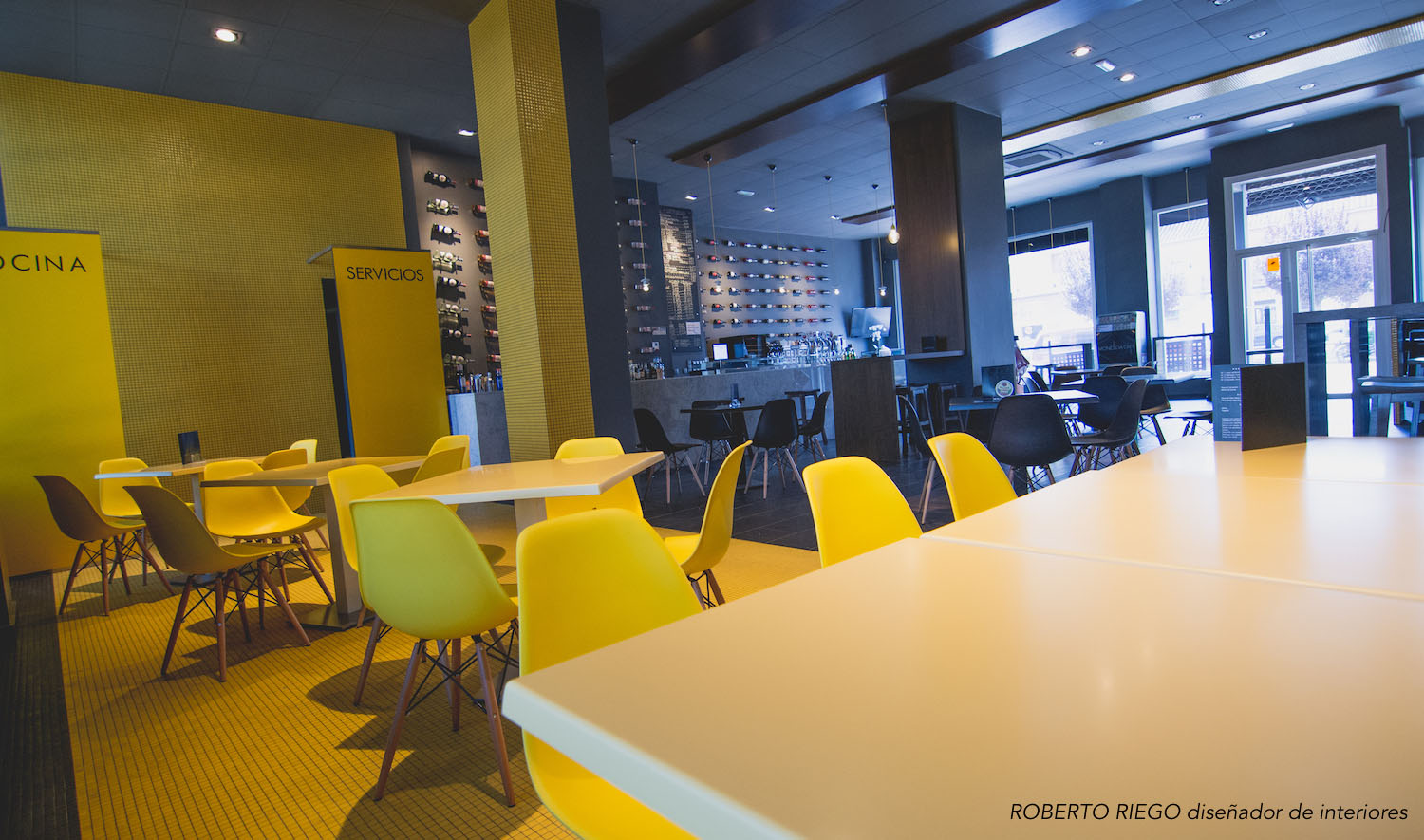 Proyecto de Interiorismo Moncloa Café