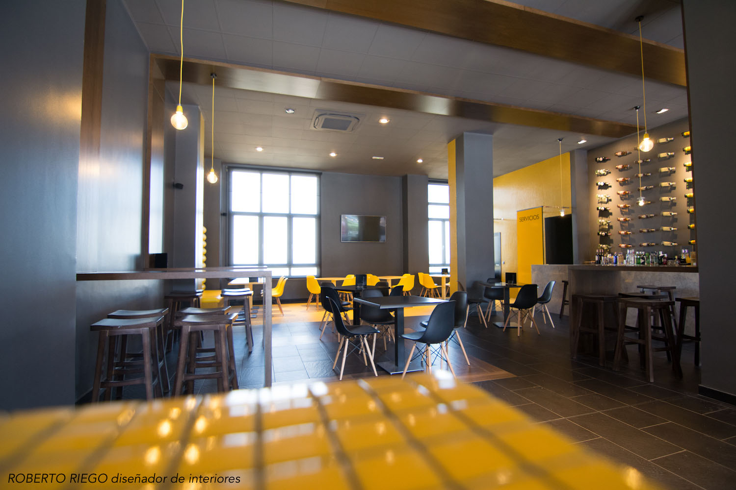 Proyecto de Interiorismo Moncloa Café
