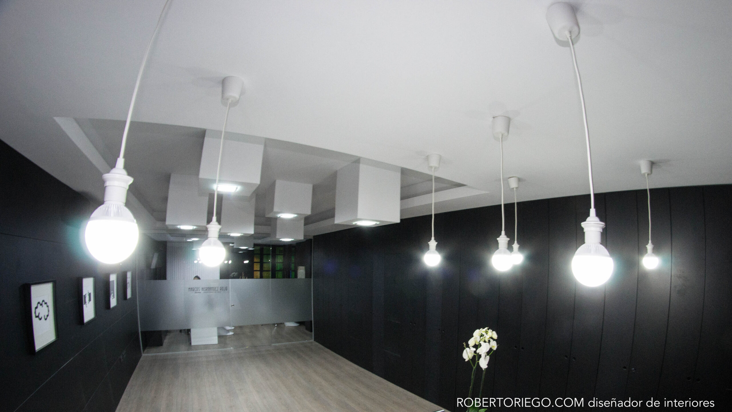 Diseño de interiores y decoración Oficina Marcos Hernández - Luale Proyectos