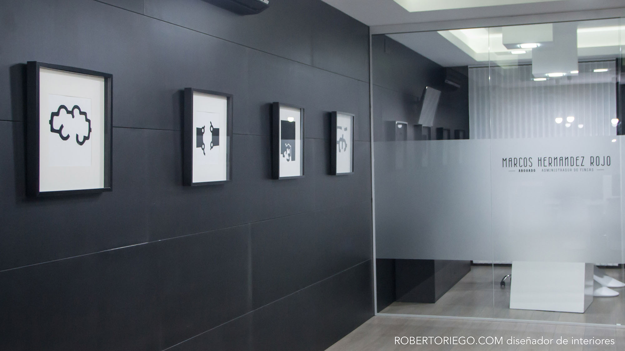 Interiorismo y decoración Oficina Marcos Hernández