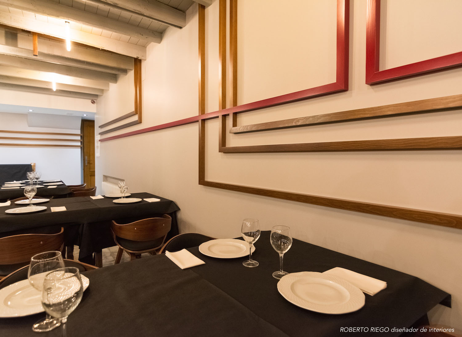 Diseño de interiores Restaurante Casa Fidel San Vitero Zamora - Luale Proyectos
