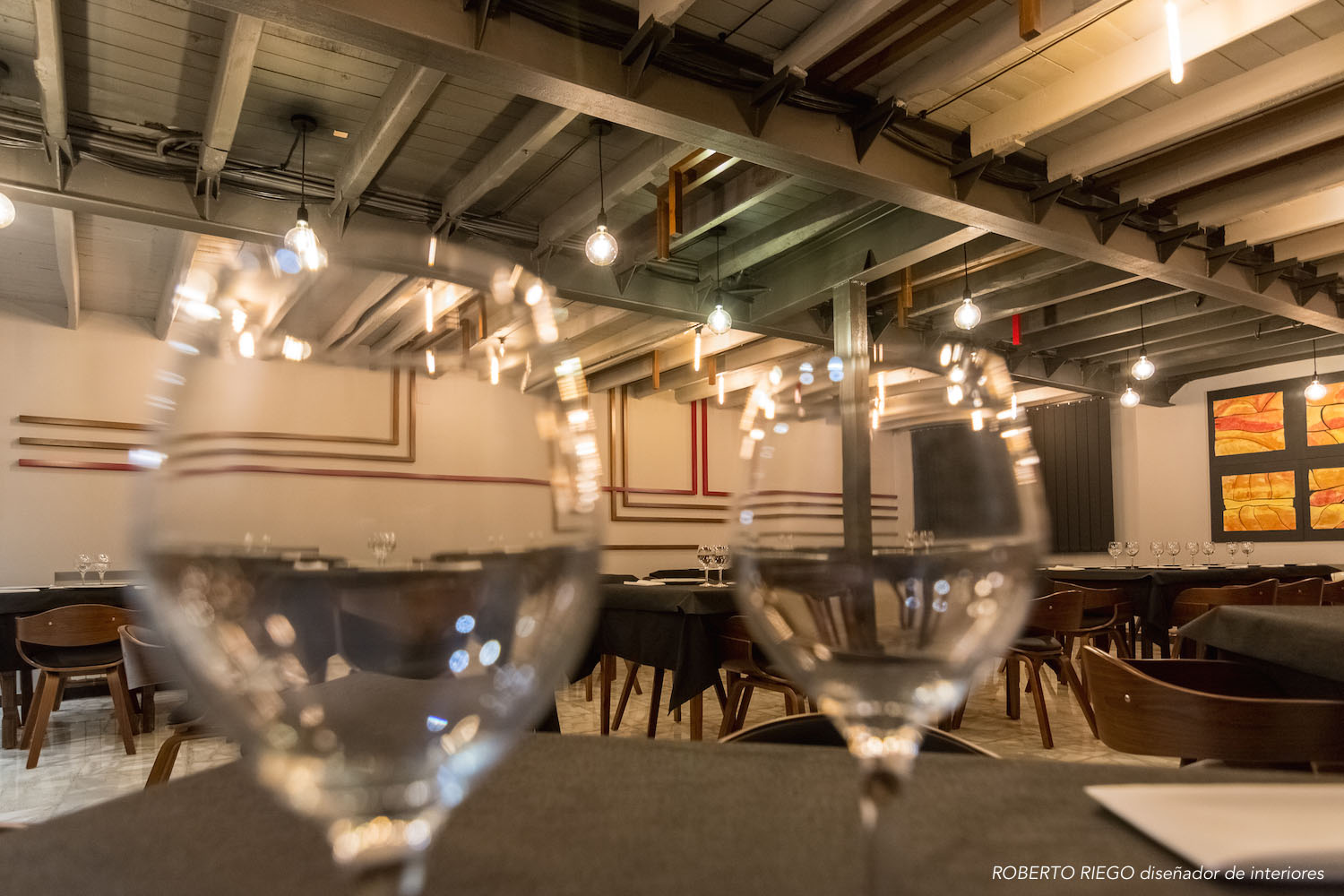 Diseño de interiores Restaurante Casa Fidel San Vitero Zamora - Luale Proyectos