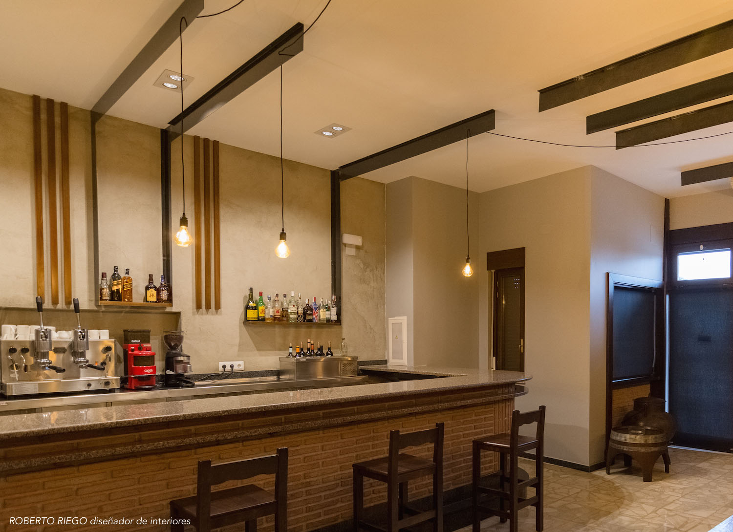 Diseño de interiores Restaurante Casa Fidel San Vitero Zamora - Luale Proyectos