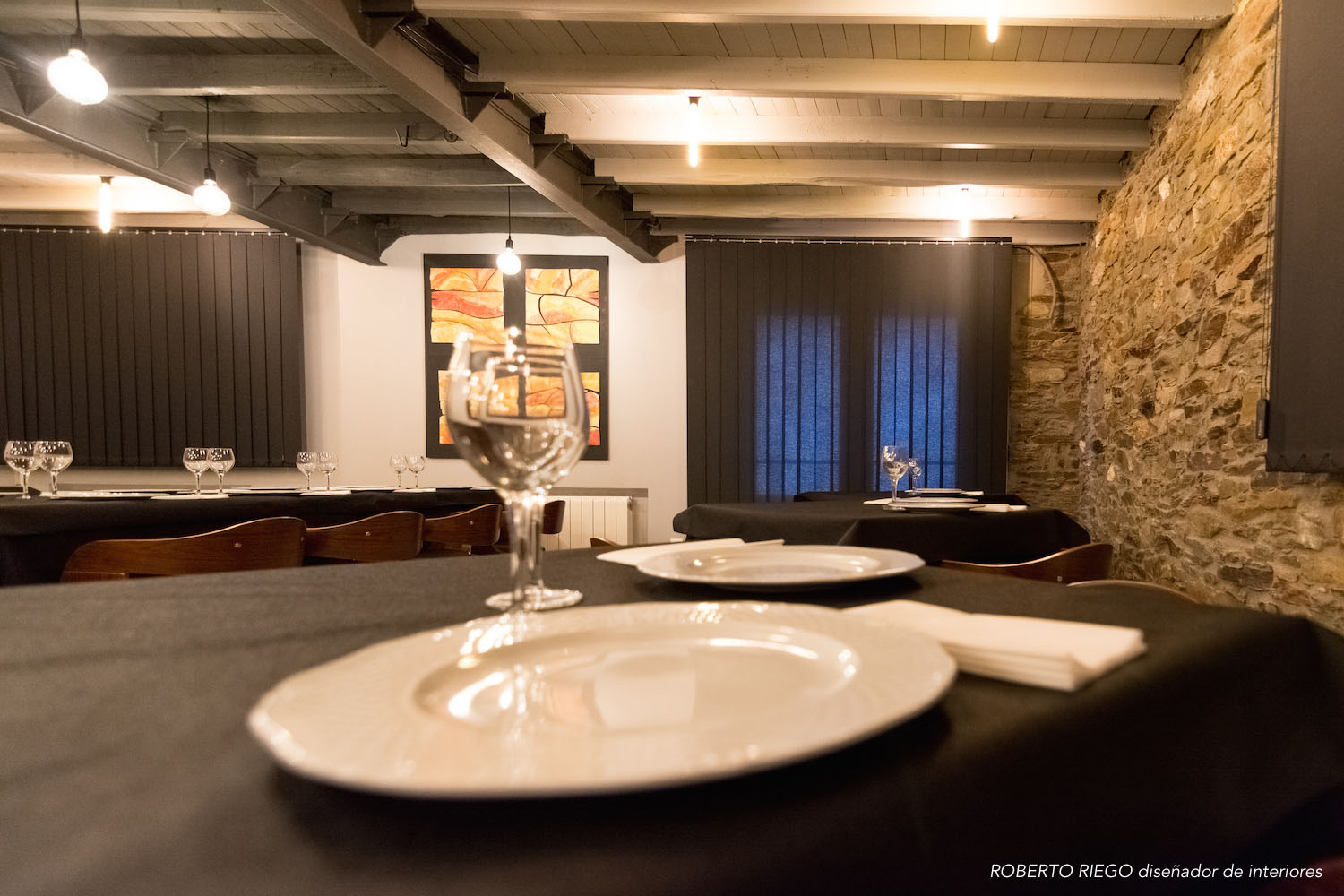 Diseño de interiores Restaurante Casa Fidel San Vitero Zamora - Luale Proyectos