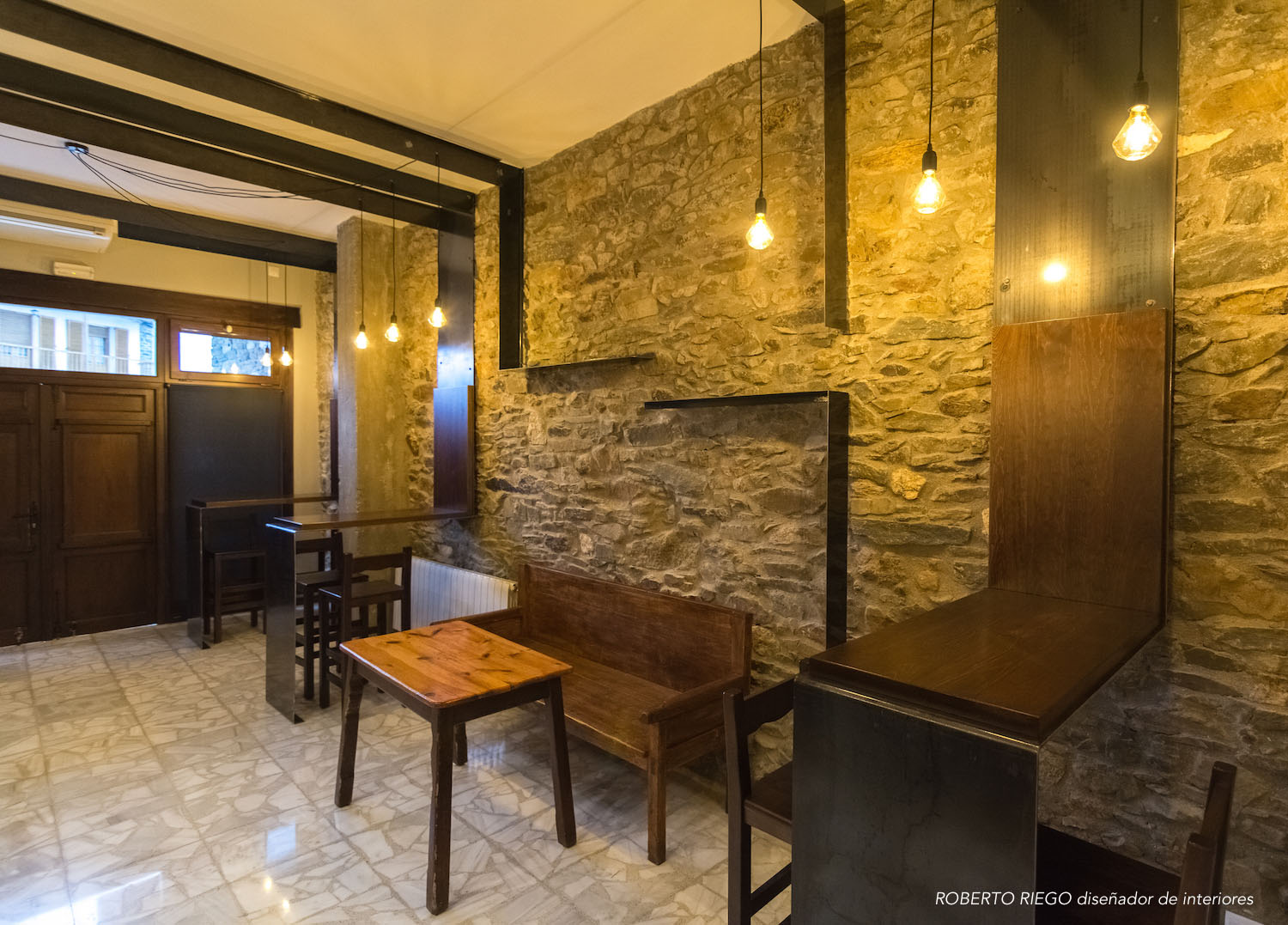 Diseño de interiores Restaurante Casa Fidel San Vitero Zamora - Luale Proyectos