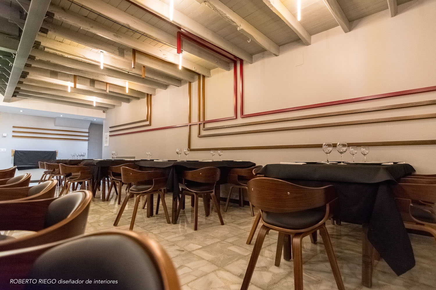 Diseño de interiores Restaurante Casa Fidel San Vitero Zamora - Luale Proyectos