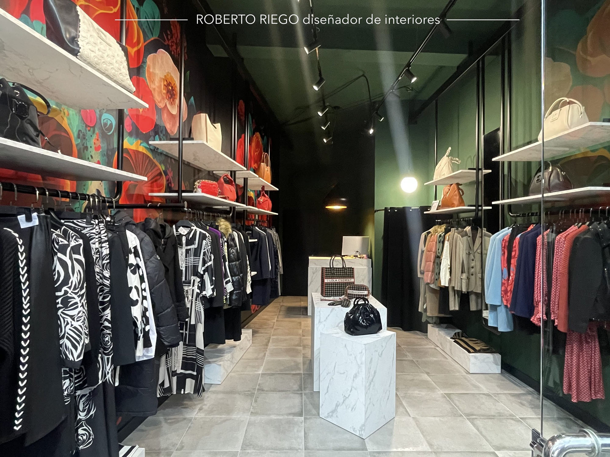 Diseño de Interior y Escaparate para tienda Rhapsody Shop Zamora - Luale Proyectos