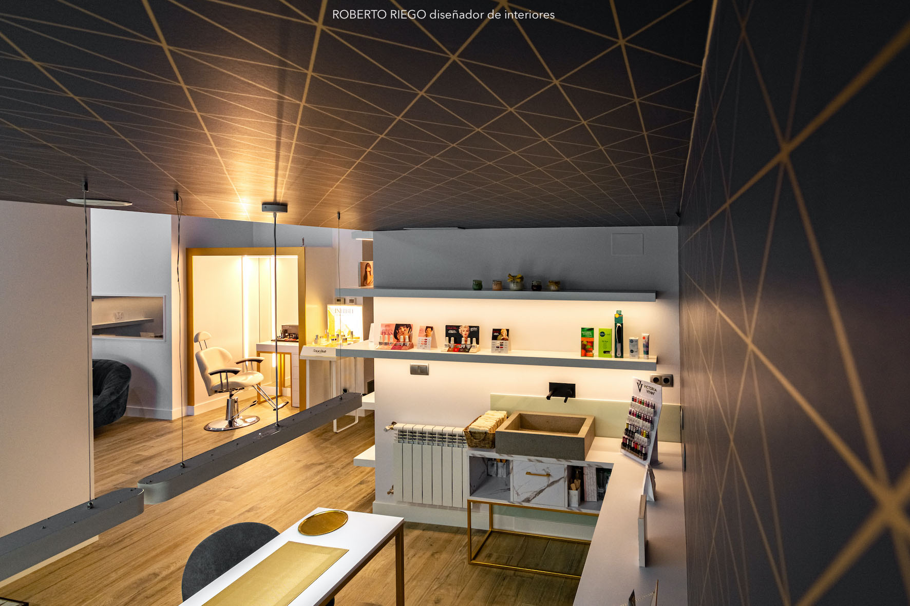 Diseño de Interior Local Comercial - Centro de Estética Esther Pozuelo