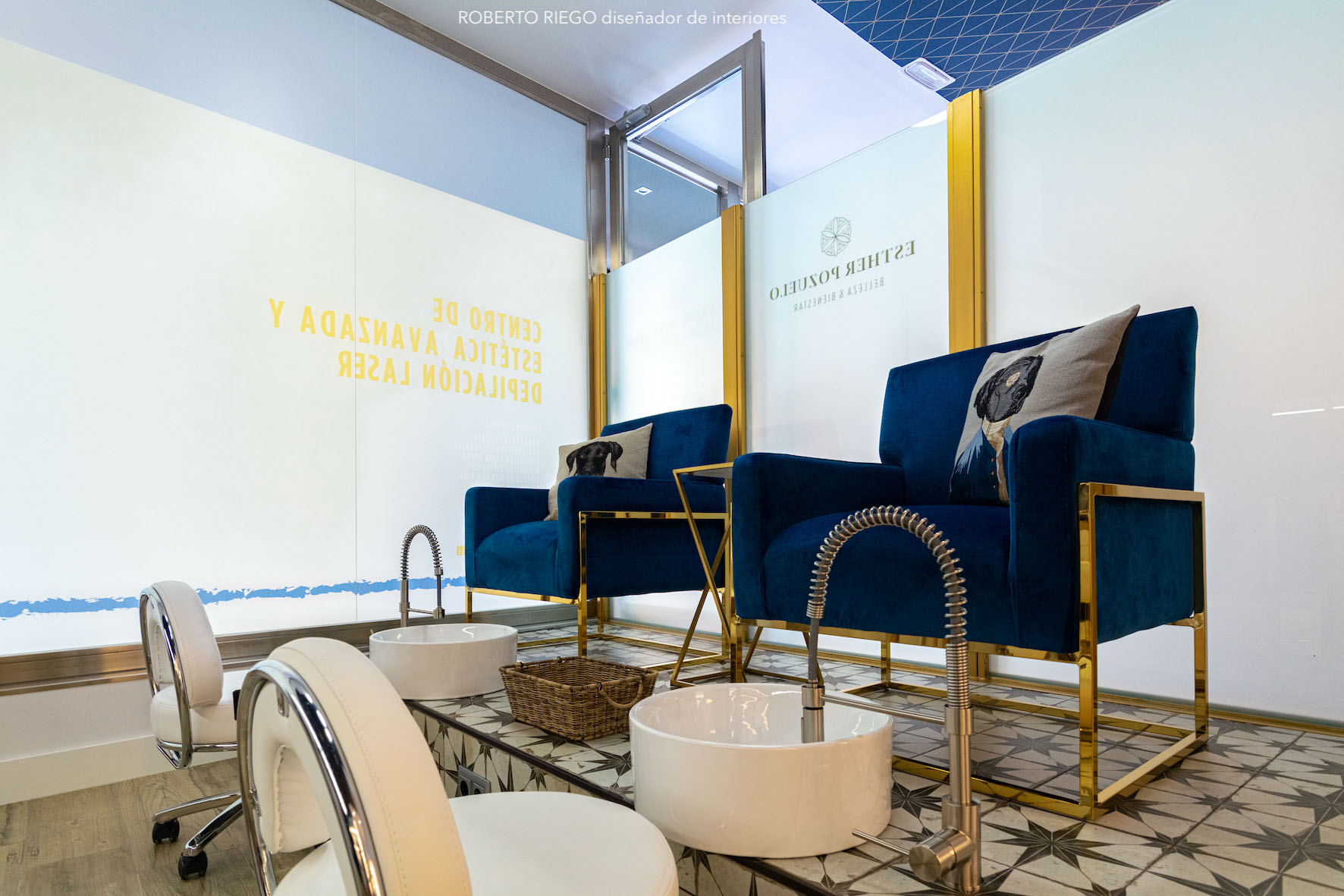 Diseño de Interior Local Comercial - Centro de Estética Esther Pozuelo
