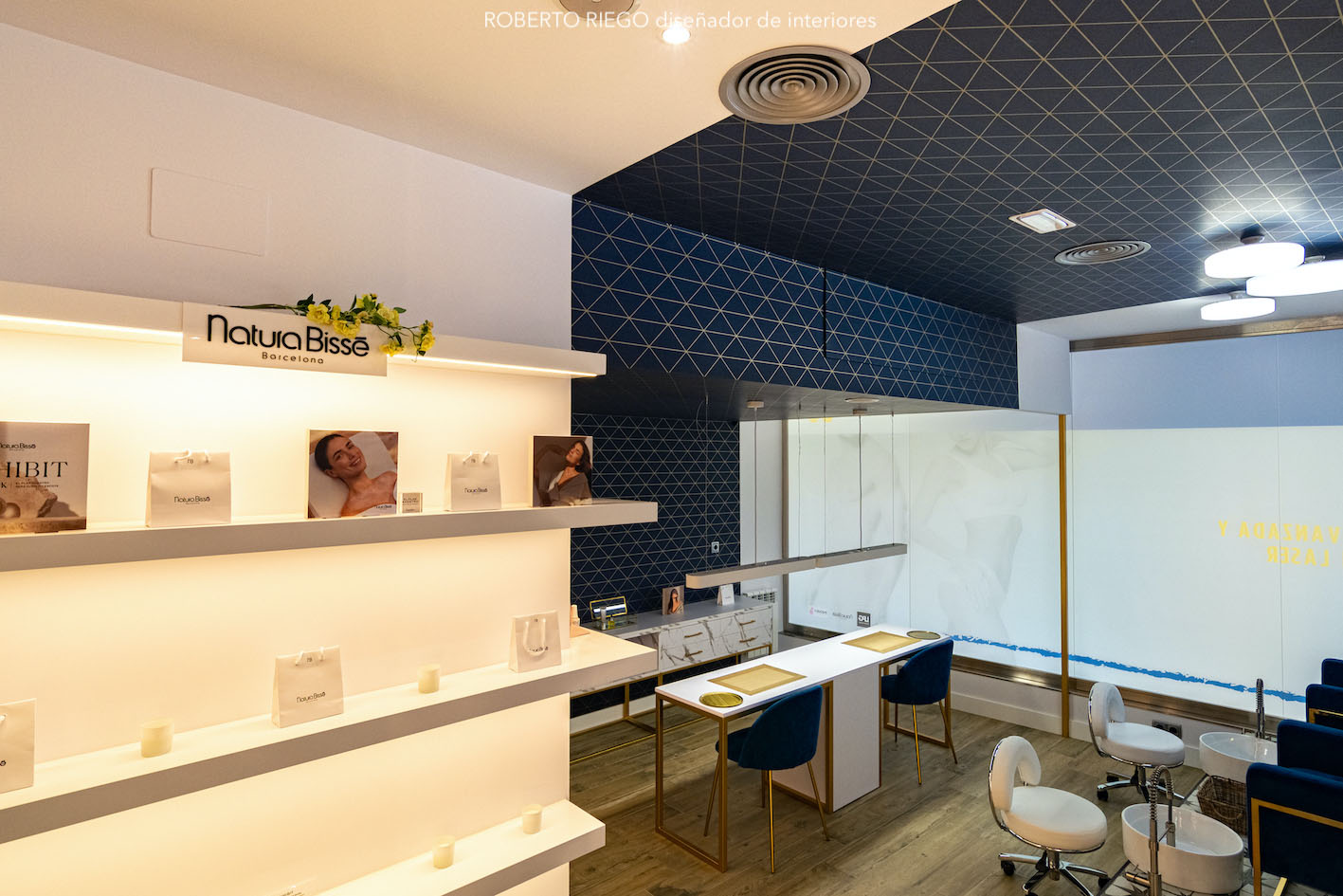 Diseño de Interior Local Comercial - Centro de Estética Esther Pozuelo