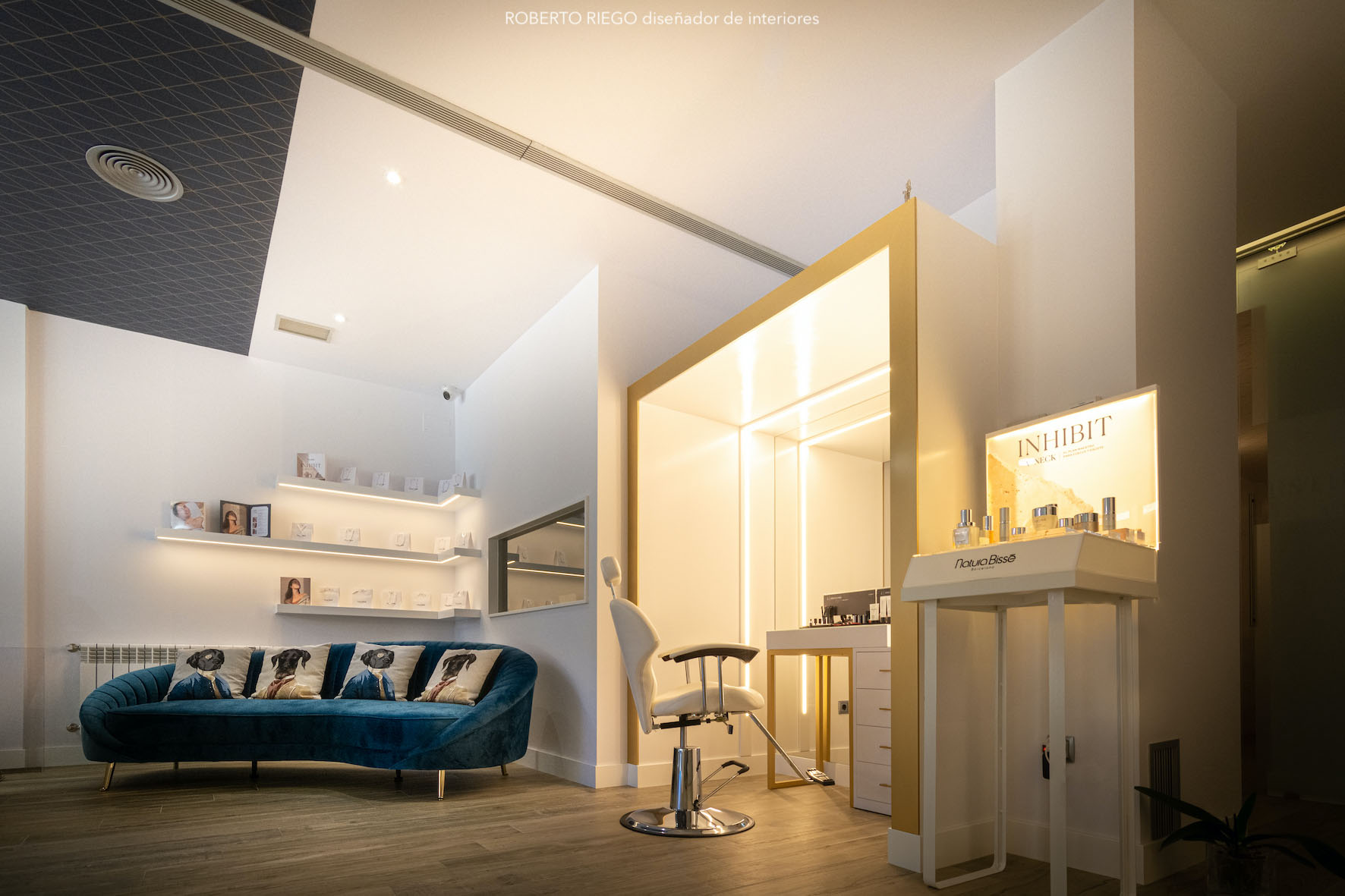 Diseño de Interior Local Comercial - Centro de Estética Esther Pozuelo