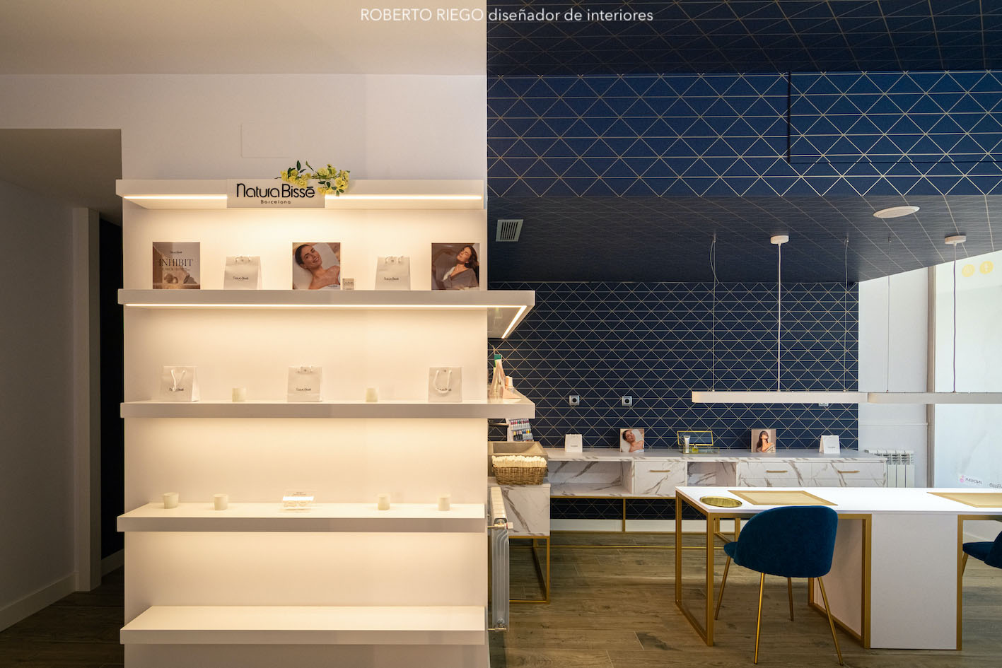 Diseño de Interior Local Comercial - Centro de Estética Esther Pozuelo
