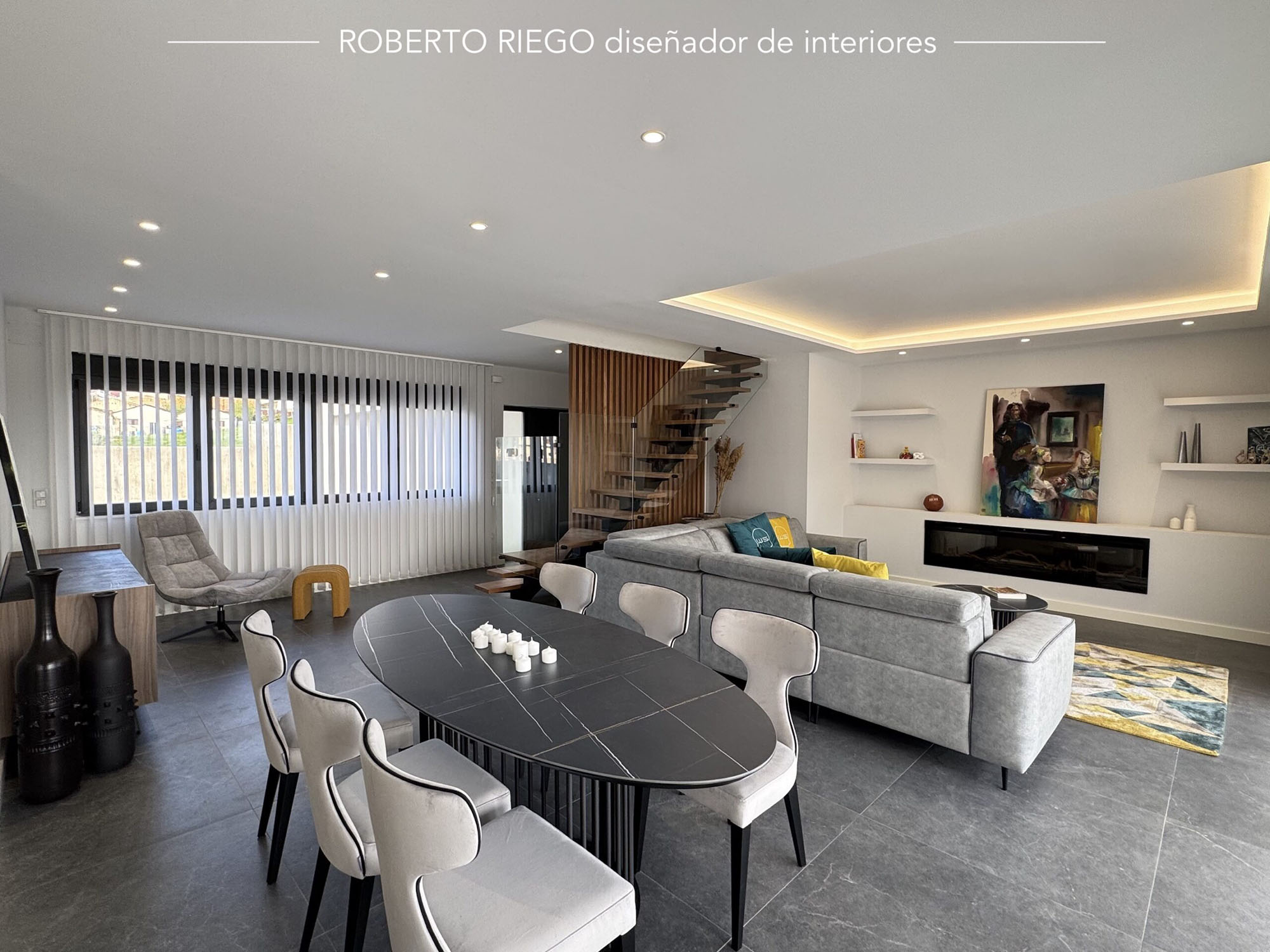 Zona Comedor Casa Five - Luale Proyectos