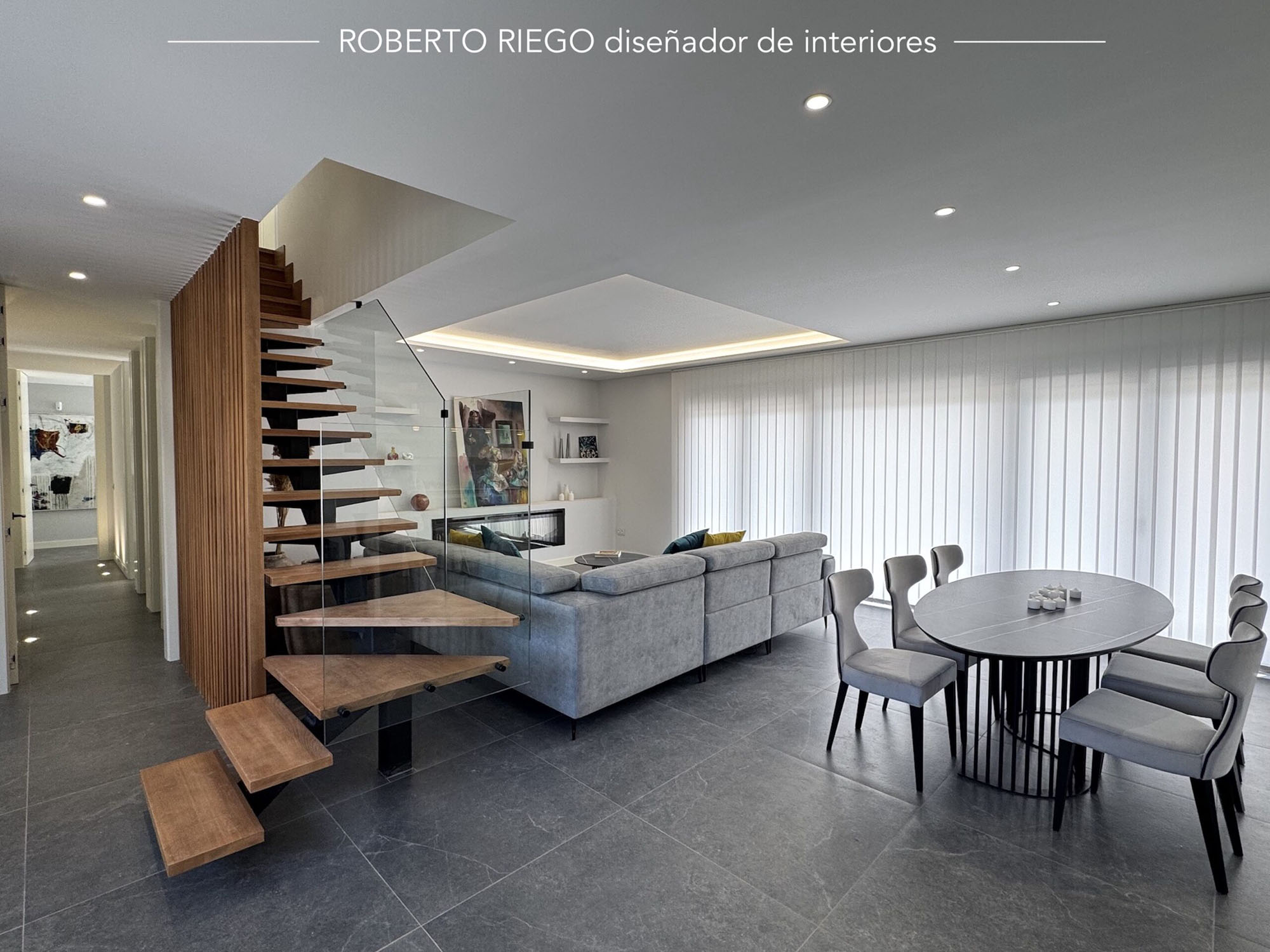 Zona Social Abierta Casa Five - Luale Proyectos
