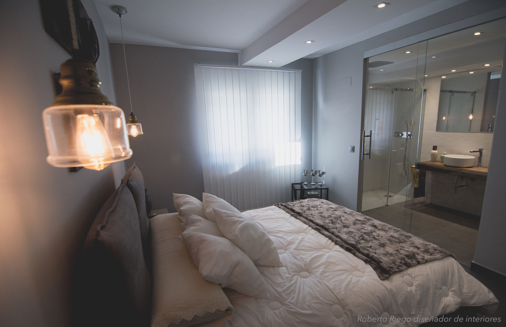 Decoración Dormitorio Vivienda Unifamiliar Navarro