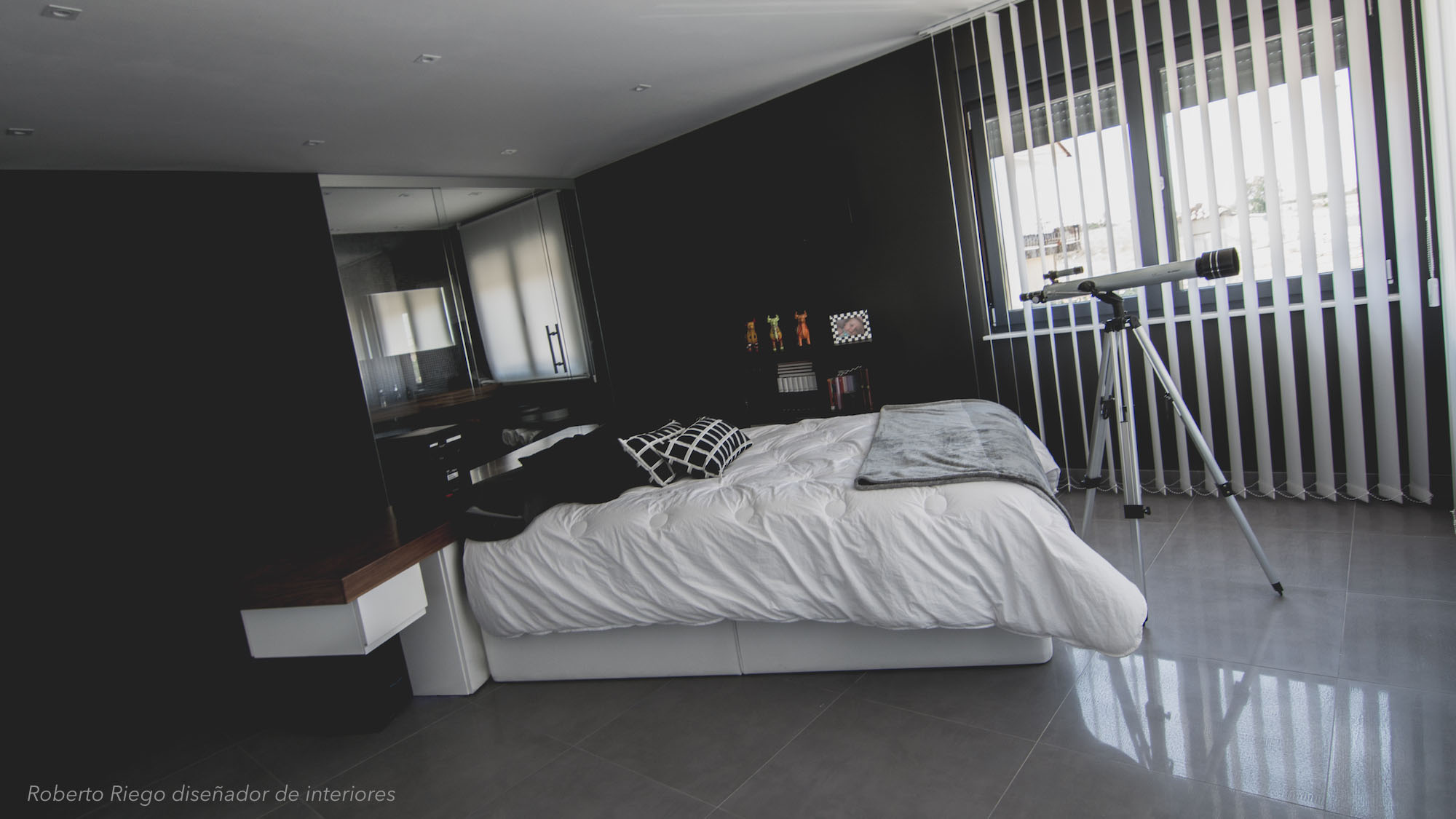 Decoración Dormitorio Vivienda Unifamiliar Navarro
