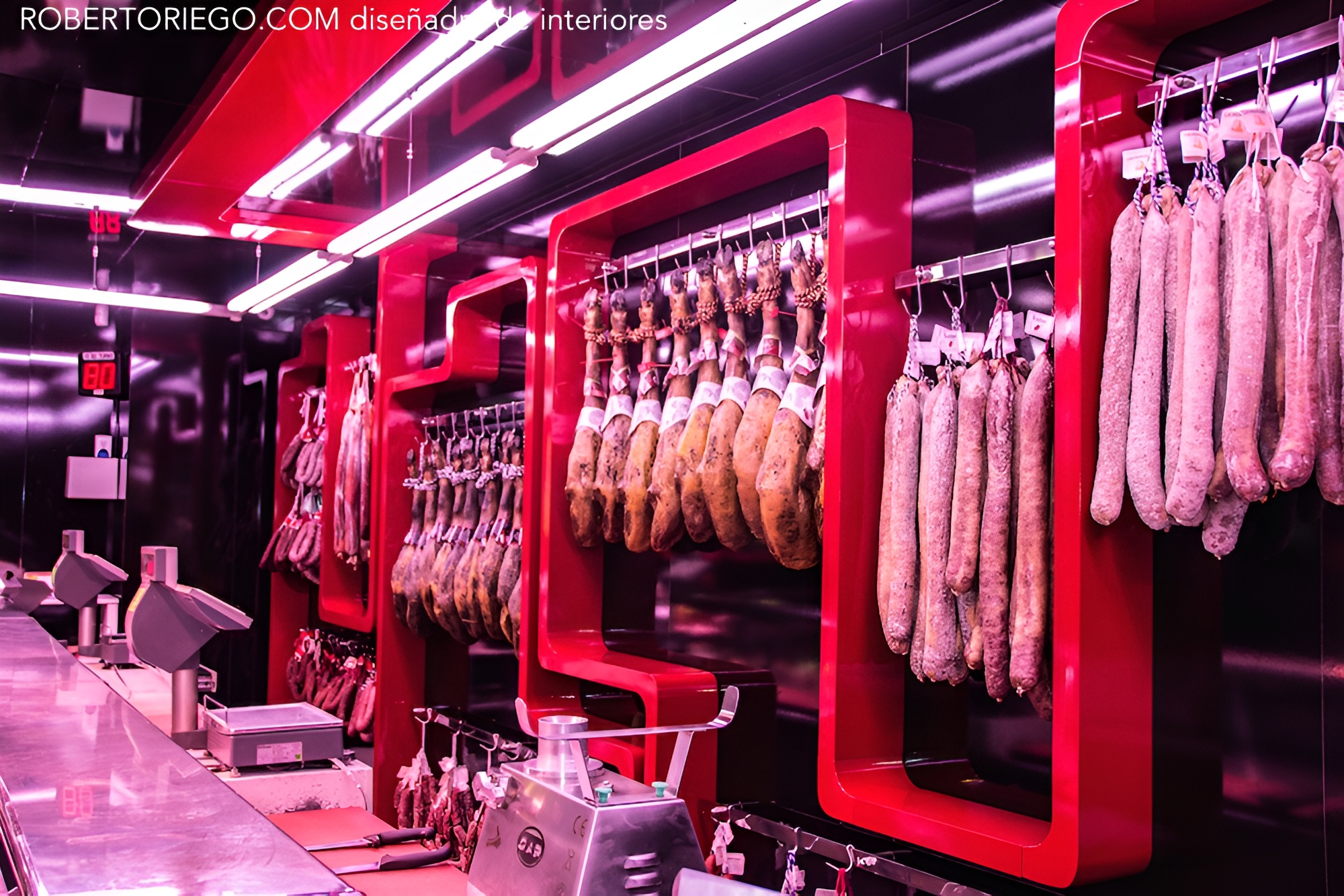 interiorismo Carnicería Ibelier
